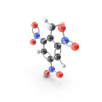 TNT Molecule PNG & PSD Images