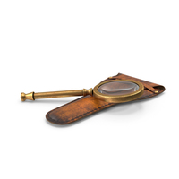 Magnifier with Case PNG & PSD Images