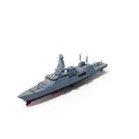 Type 26 Frigate With Merlin MK 2 Helicopter PNG & PSD Images