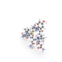 Oxytocin Molecule PNG & PSD Images