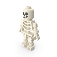 Lego Skeleton Minifigure PNG & PSD Images