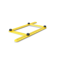 Adjustable Four Sided Folding Ruler PNG & PSD Images