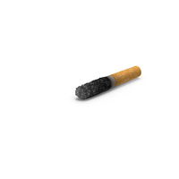 Cigarette Finished With Ash PNG & PSD Images