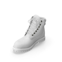 Mens Boots 2 White PNG & PSD Images