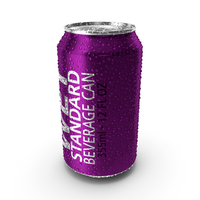 Wet Standard Beverage Can PNG & PSD Images
