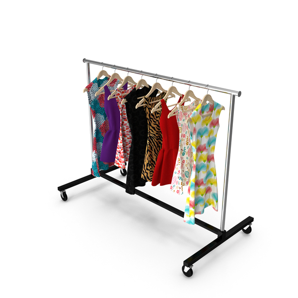Dress Clothing Rack PNG & PSD Images