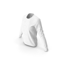 Women Round Neck Sweatshirt PNG & PSD Images