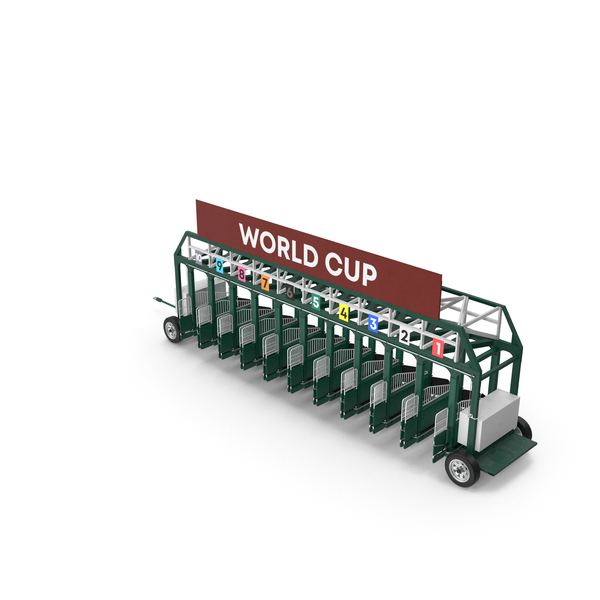 Horse Racing Starting Gates 10 PNG & PSD Images