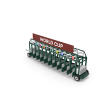 Horse Racing Starting Gates 10 PNG & PSD Images