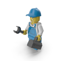 Lego Repairman PNG & PSD Images
