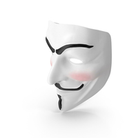 Anonymous Mask with Teardrop PNG Images & PSDs for Download