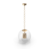 Turenne Medium Globe Pendant PNG & PSD Images