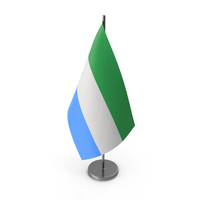 Table Flag Sierra Leone PNG & PSD Images