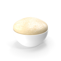 Raw Dough in Bowl PNG & PSD Images
