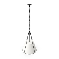 Chandelier Aspen Small Conical Hanging Shade PNG & PSD Images