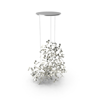 Chandelier Terzani Argent a Silver Cloud PNG & PSD Images