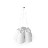 Chandelier Arte lamp A9535LM-5SS Paralume PNG & PSD Images