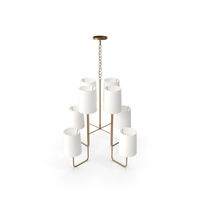 Go Lightly Medium Chandelier PNG & PSD Images
