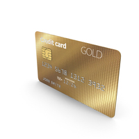 Credit card Gold PNG & PSD Images