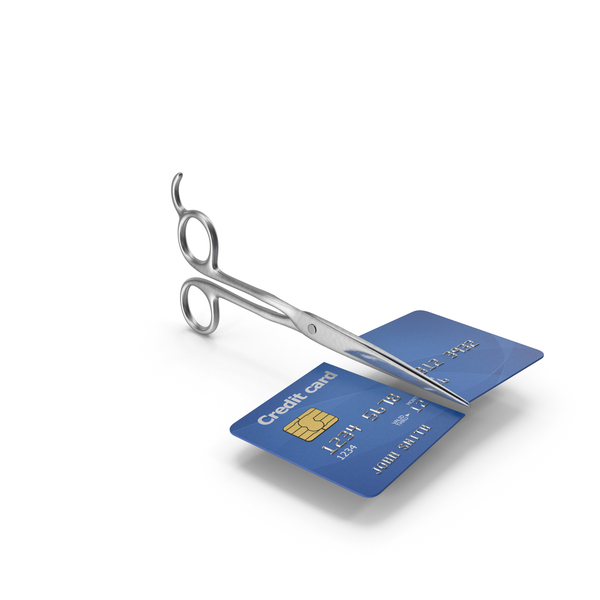 Credit Card Scissors Cut PNG & PSD Images