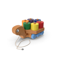 Pull Turtle Toy PNG & PSD Images