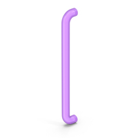 Neon Letter I PNG & PSD Images