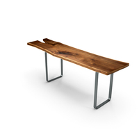 Wood Slabs Table PNG & PSD Images
