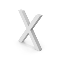 X Letter PNG & PSD Images