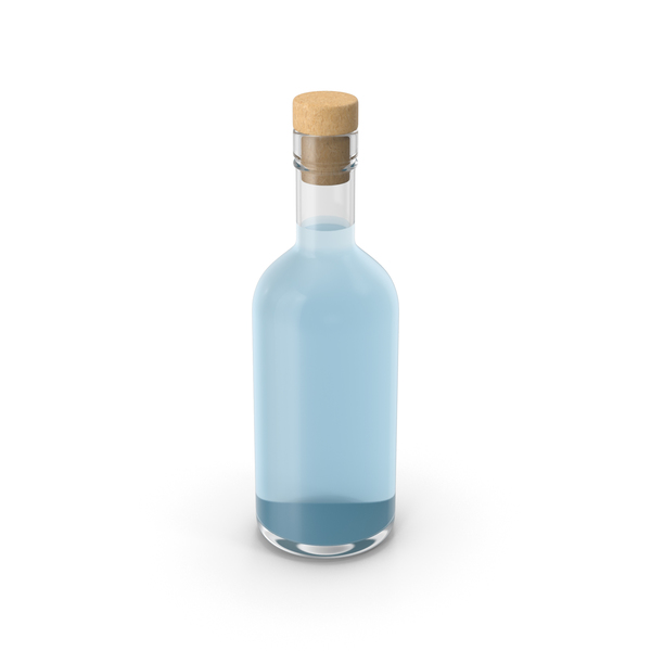 Dry Gin Bottle PNG & PSD Images
