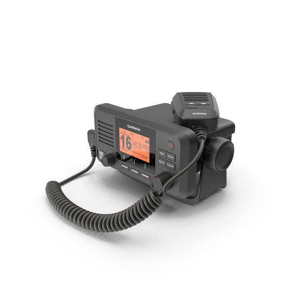 Garmin VHF 110 Fixed Mount Marine Radio PNG & PSD Images