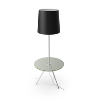 St Luce Floor Lamp with Table PNG & PSD Images
