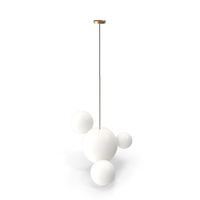 Giopato & Coombes Bolle Frosted Pendant Bubbles PNG & PSD Images