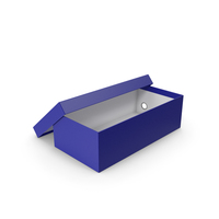 Blue Shoe Box Open PNG & PSD Images