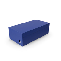 Blue Shoe Box PNG & PSD Images