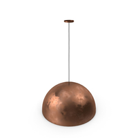 Fabbian Copper Pendant Lamp PNG & PSD Images