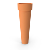 Tall Terracotta Pot PNG & PSD Images