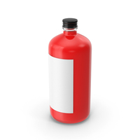 Juice Bottle Red PNG & PSD Images