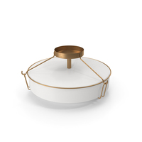 Horan Simple Bowl Semi Flush Mount PNG & PSD Images