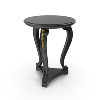Black Seven Sedie Productions Pilate Modern Times Side Table PNG & PSD Images