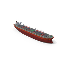 Bulk Carrier Vessel PNG & PSD Images