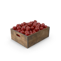 Apple Fruit Crate PNG & PSD Images