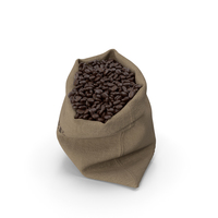 Burlap Coffee Bean Sack PNG & PSD Images