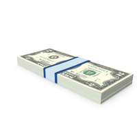 Stack of Two Dollar Bills PNG & PSD Images