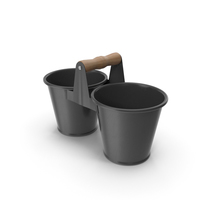 Twin Pot Black PNG & PSD Images