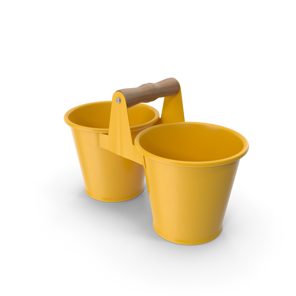 Twin Pot Yellow PNG & PSD Images