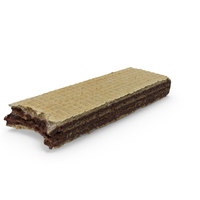 Ordinary Wafer Bitten PNG & PSD Images