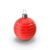Christmas Tree Toy Red PNG & PSD Images