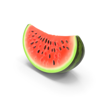 Cartoon Watermelon Slice PNG & PSD Images