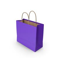 Paper Bag Purple PNG & PSD Images