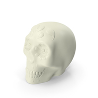Halloween Skull White PNG & PSD Images